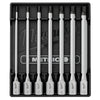 MILWAUKEE 48-22-9547 7-Piece 3/8" Drive Metric Long Hex Bit Socket Set
