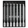 Milwaukee 48-22-9548 7pc 3/8" Drive Long Ball End Hex Bit Socket Set - Metric