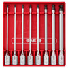 Milwaukee 48-22-9549 8-Piece 3/8" Drive SAE Long Ball End Hex Bit Socket Set