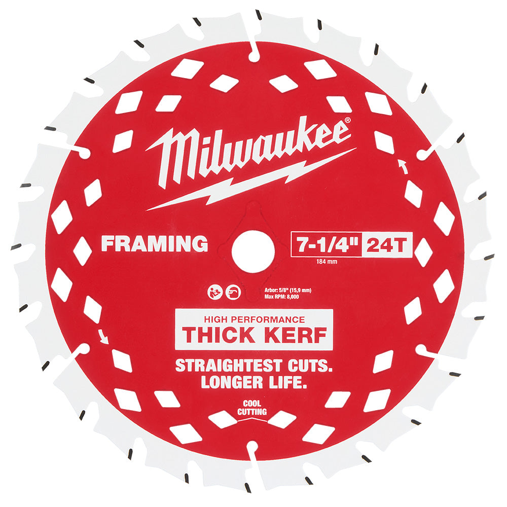 Milwaukee - 48-41-0740 - THICK KERF Framing Circular Saw Blades