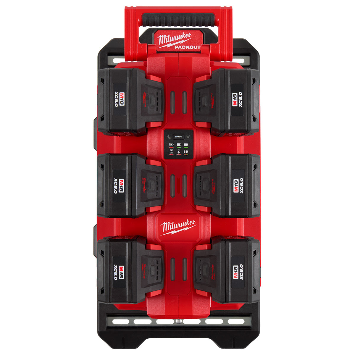 Milwaukee 48-59-1817 M18 Six Bay Daisy Chain Rapid Charger