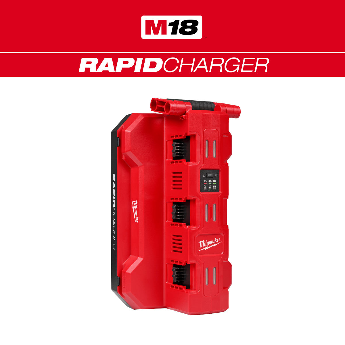 Milwaukee 48-59-1817 M18 Six Bay Daisy Chain Rapid Charger