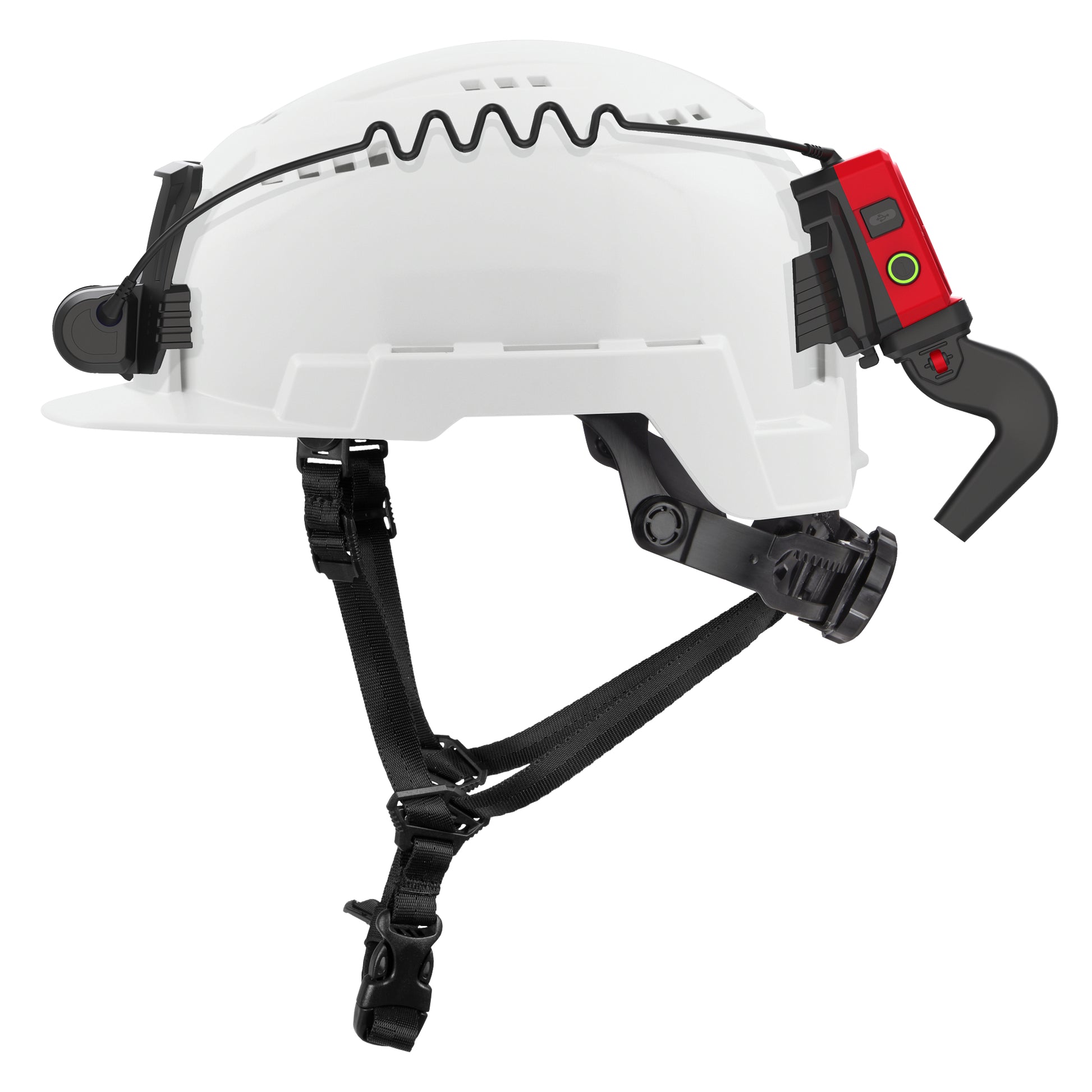 Milwaukee 48-73-1385 Cooling Fan mounted on BOLT Hard Hat