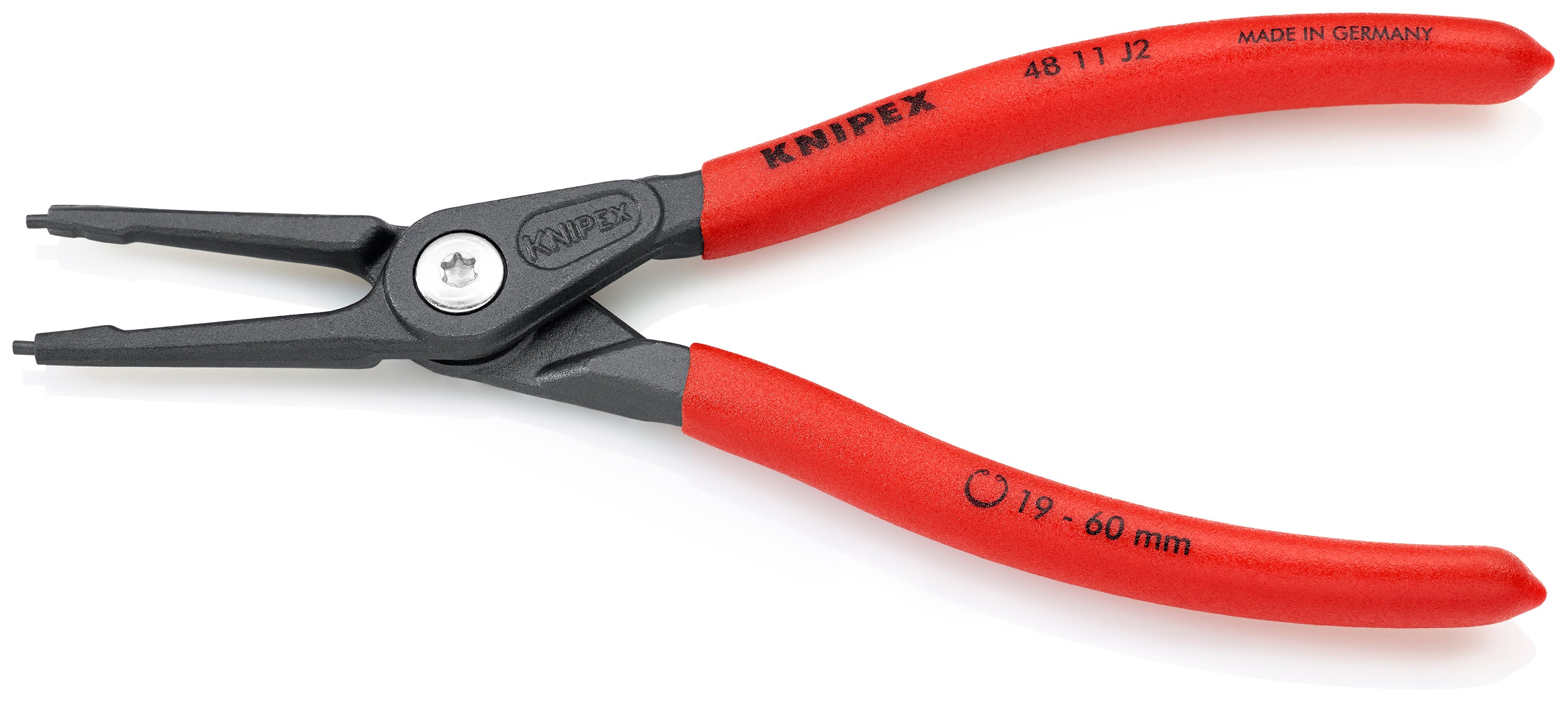 Knipex 4811J2 - 7 1/4" Präzisions-Innen-Sicherungsringzange