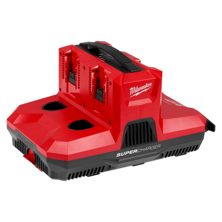 MILWAUKEE 48-59-1818 - M18 & M12 Four Bay Simultaneous Super Charger w/ PACKOUT Compatibility