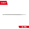 Milwaukee 49-16-2885 11/64" Round Files for Saw Chain (6-Pack)