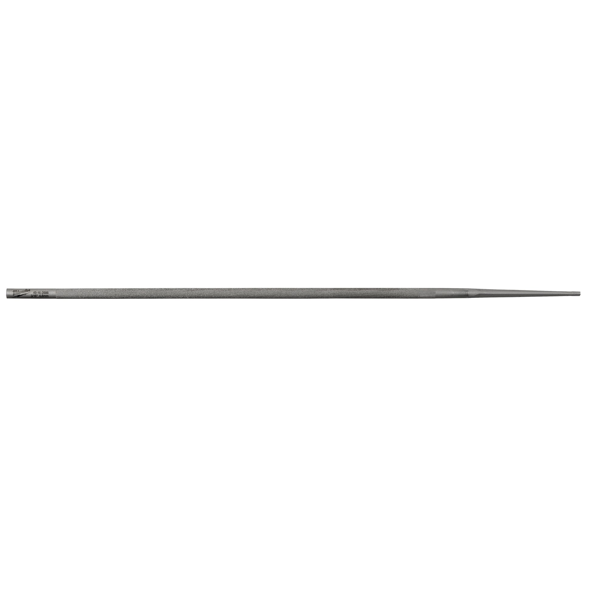 Milwaukee 49-16-2886 3/16" Round File close up