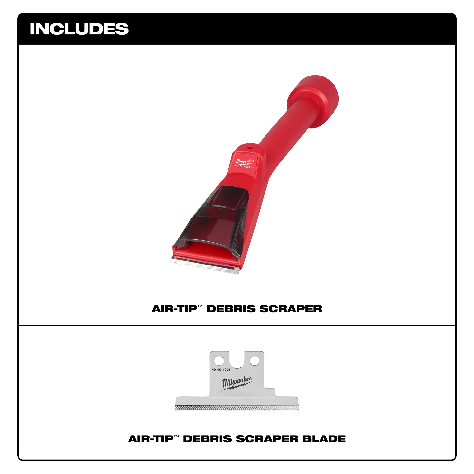 AIR-TIP™ DEBRIS SCRAPER