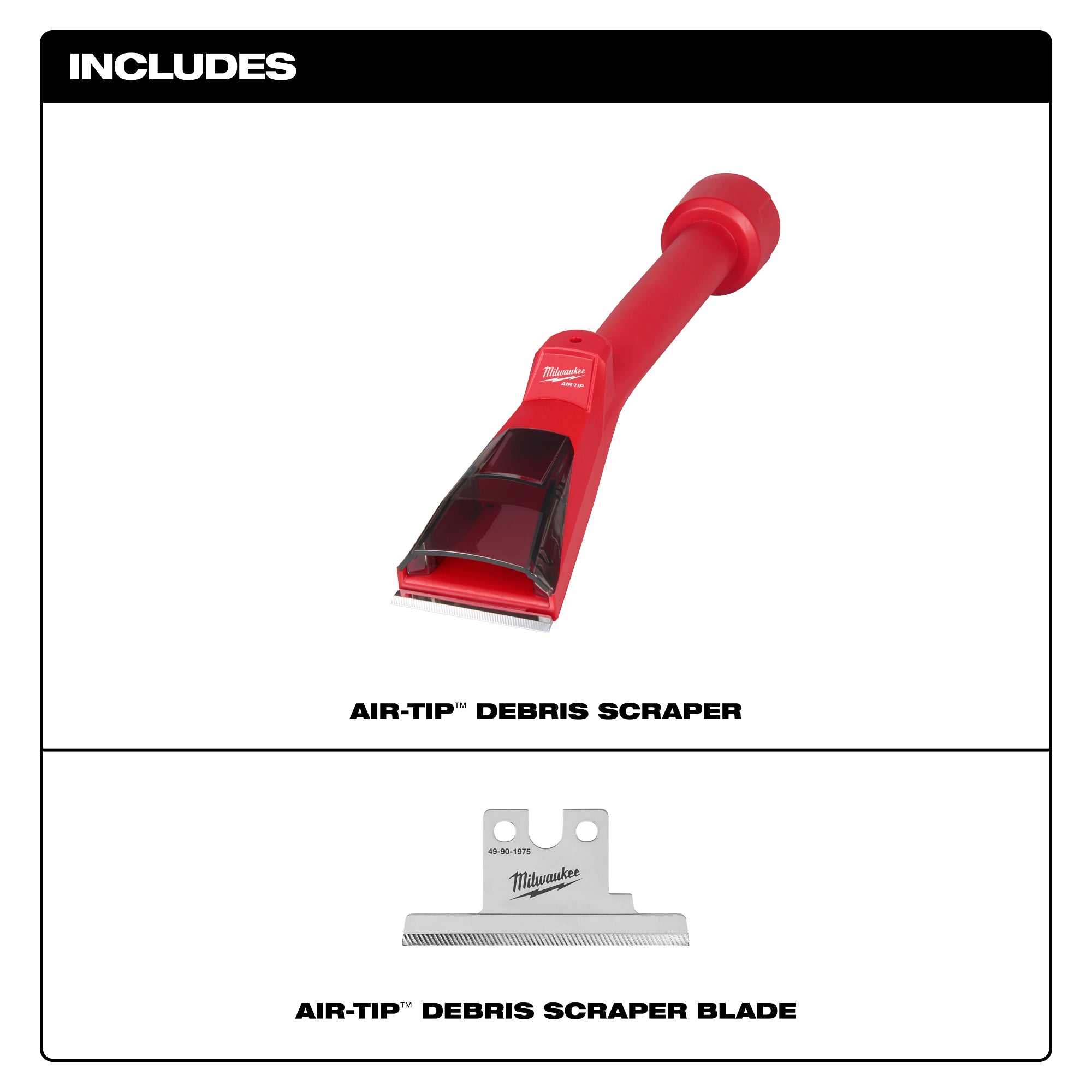 AIR-TIP™ DEBRIS SCRAPER