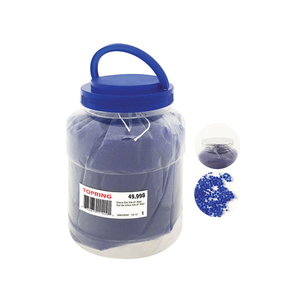 TOPRING 49.998 - Silica Gel Beads 5 lbs (2.3 kg)