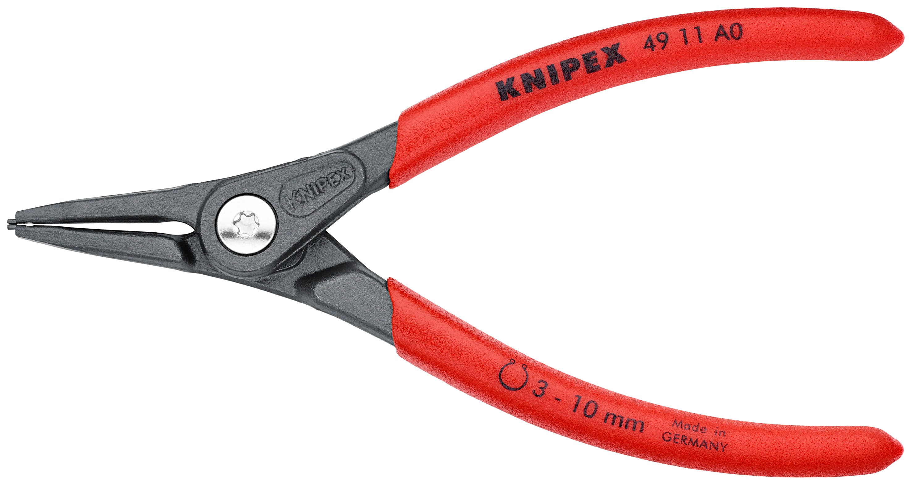 Knipex 4911A0 - Pince de précision pour anneaux élastiques externes 5 1/2"