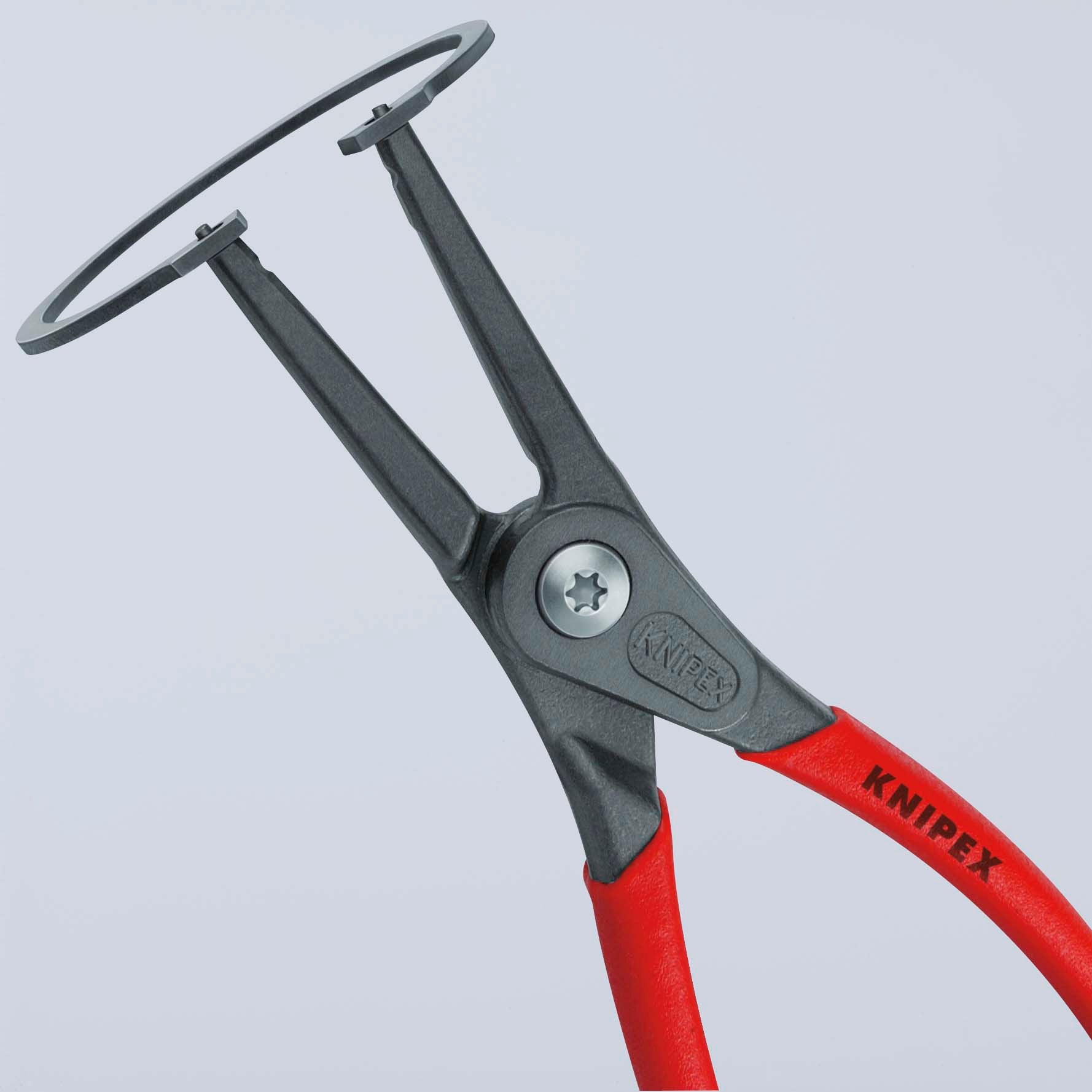 Knipex 4911A2 - Pince de précision pour anneaux élastiques externes 7 1/4"