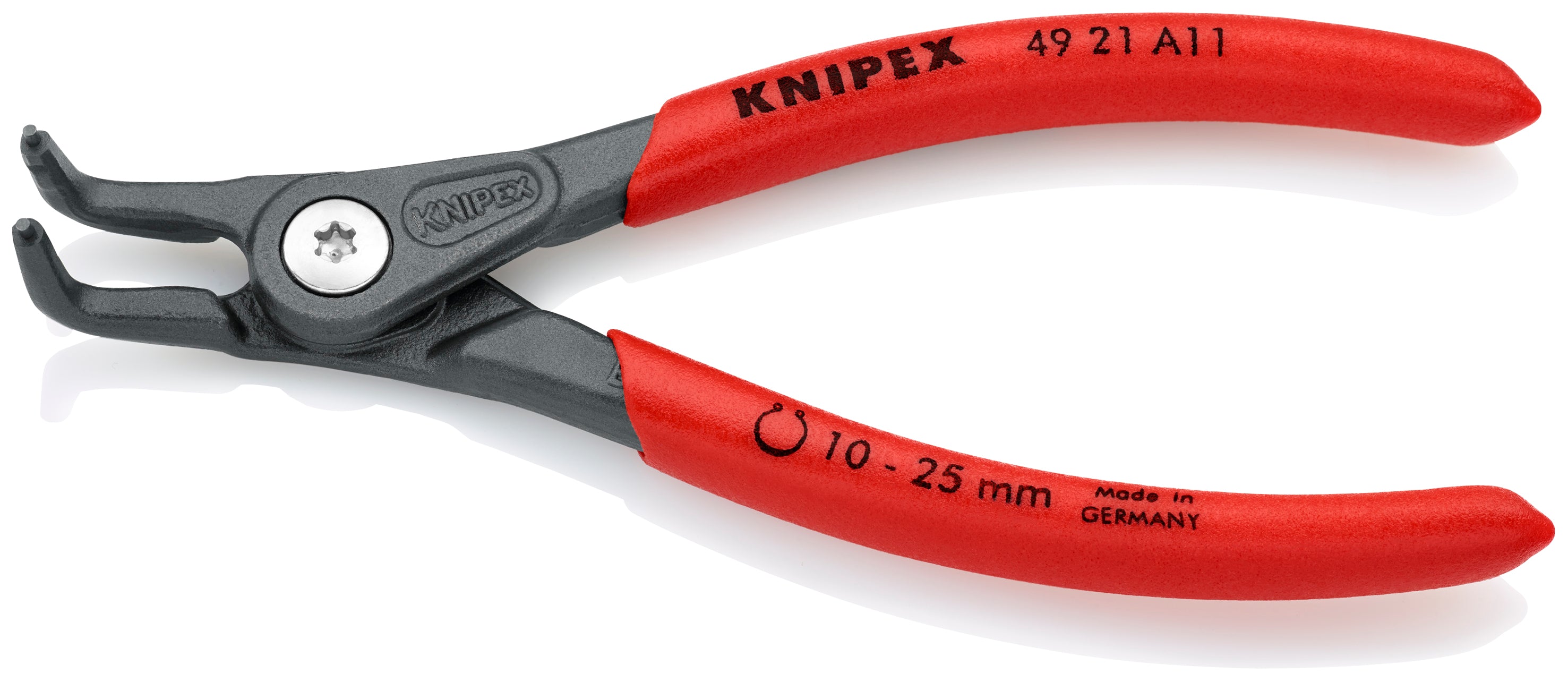 Knipex 4921A11 - 5 1/8" External 90° Angled Precision Snap Ring Pliers