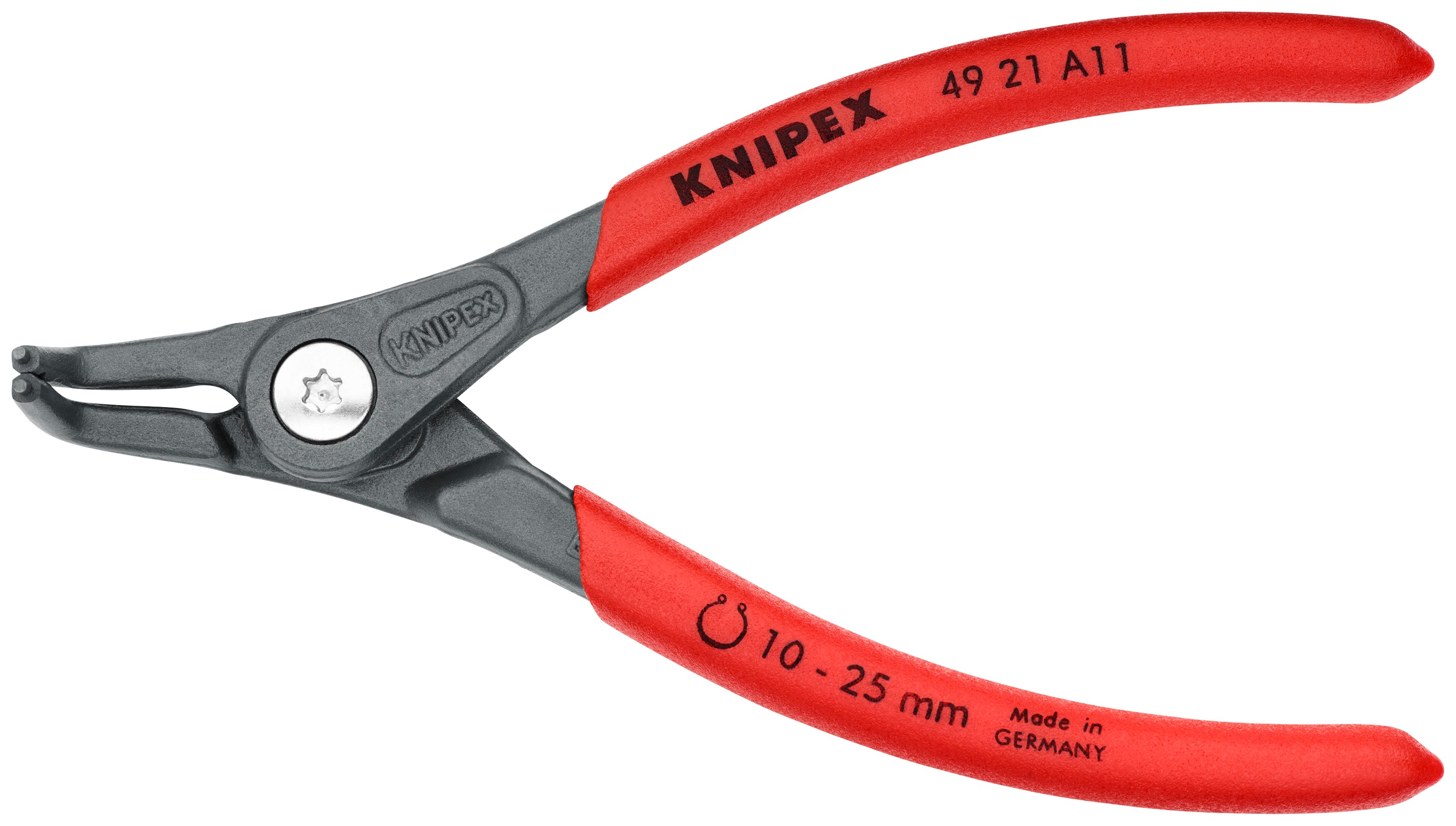 Knipex 4921A11 - 5 1/8" External 90° Angled Precision Snap Ring Pliers