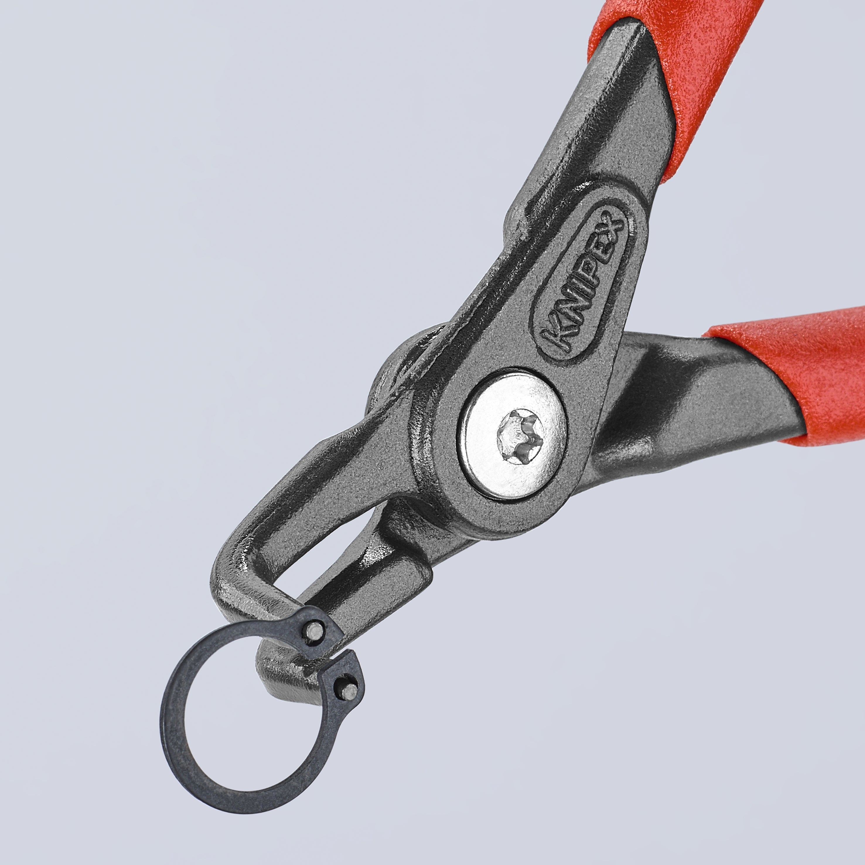 Knipex 4921A11 - 5 1/8" Außen 90° abgewinkelte Präzisions-Sicherungsringzange