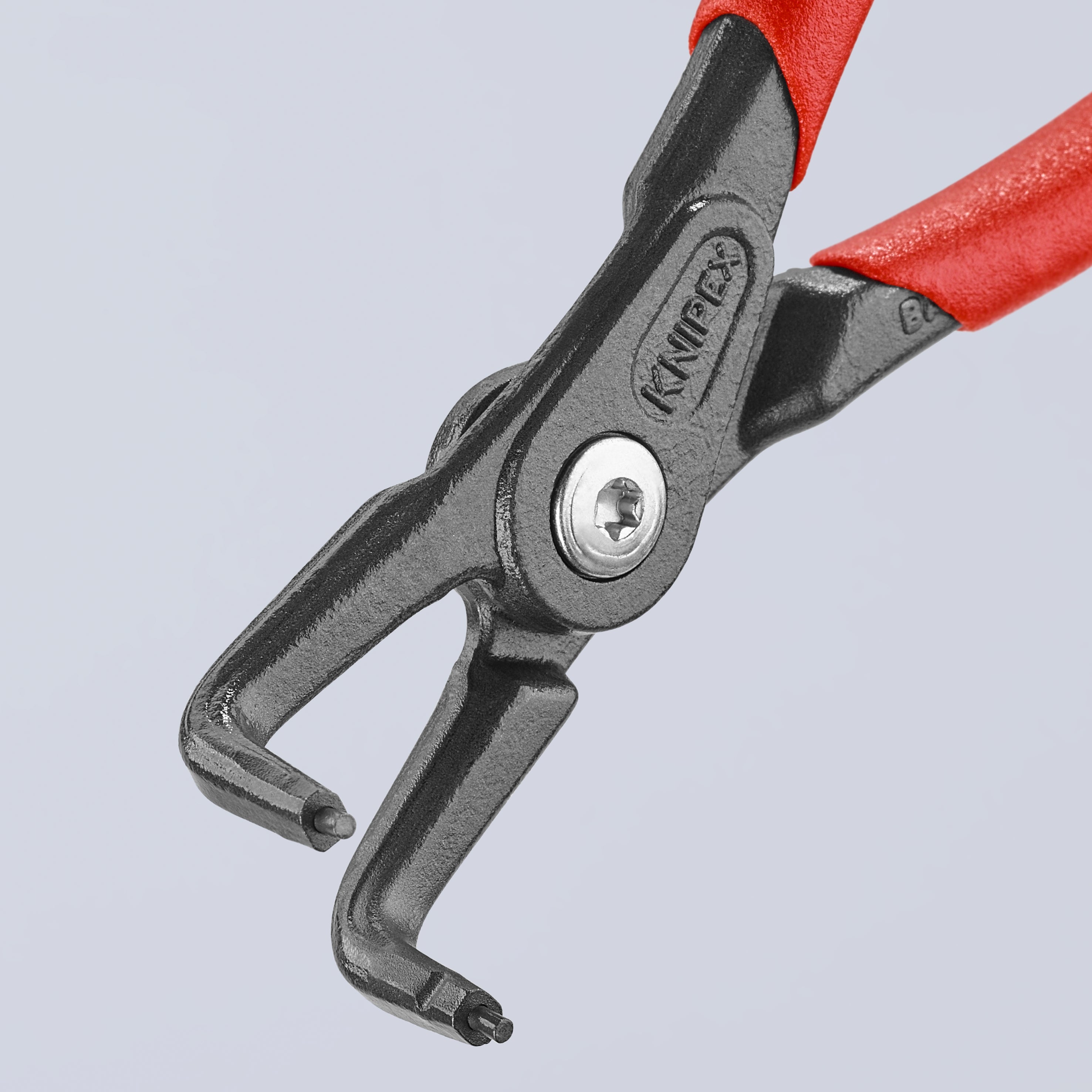 Knipex 4921A21 - 6 1/2" Außen 90° abgewinkelte Präzisions-Sicherungsringzange