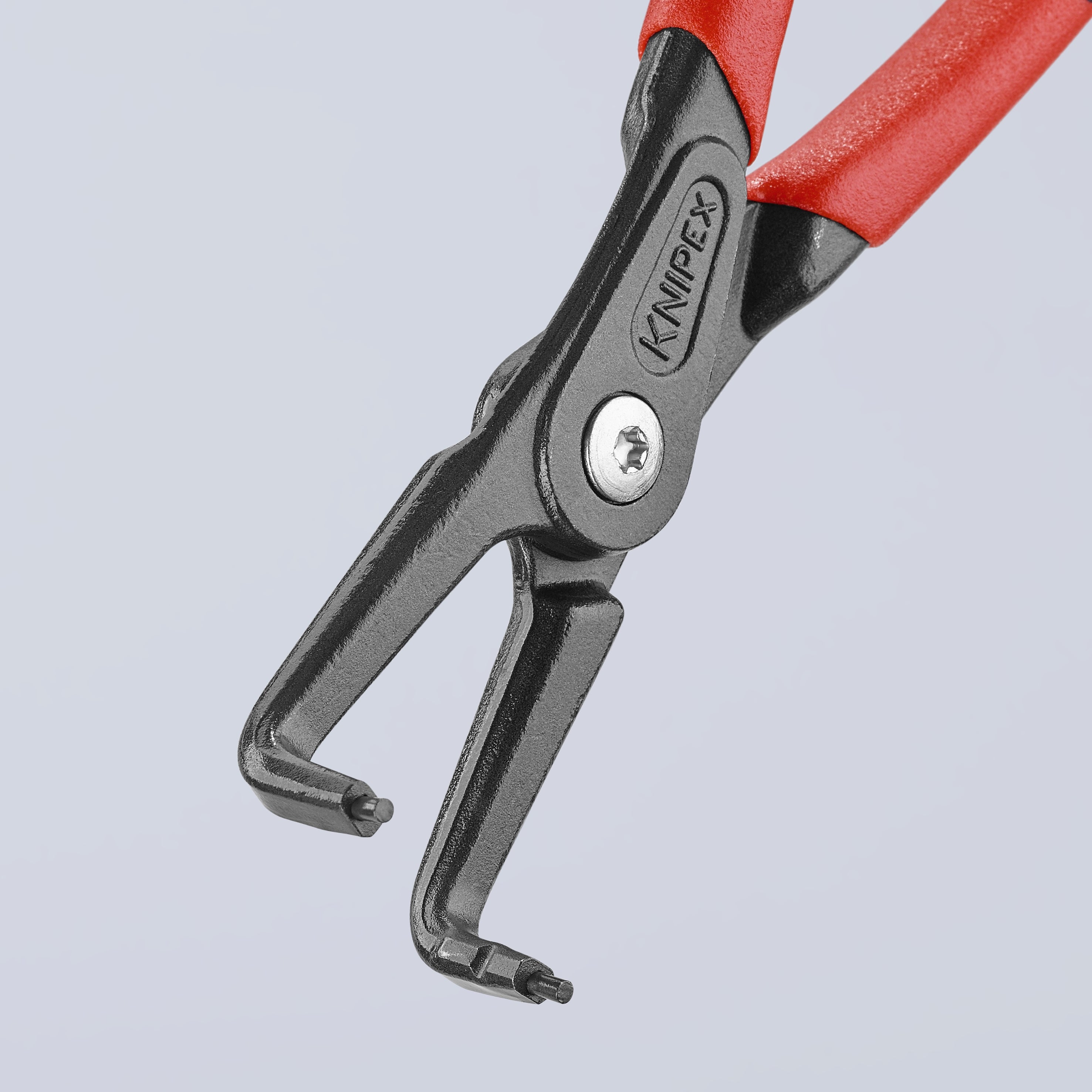 Knipex 4921A31 - 8 1/4" Außen 90° abgewinkelte Präzisions-Sicherungsringzange