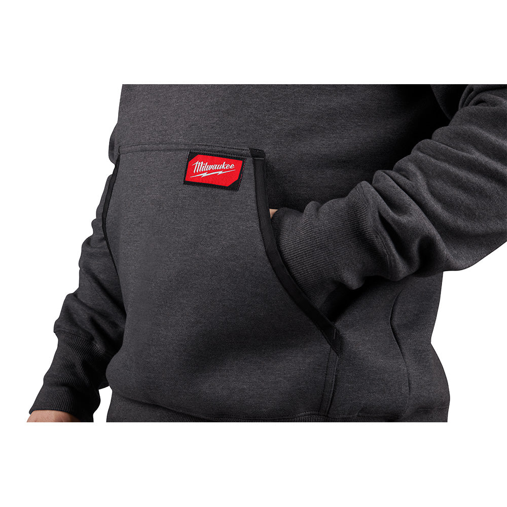 Milwaukee 350B-XL - Robuster Kapuzenpullover - Schwarz XL