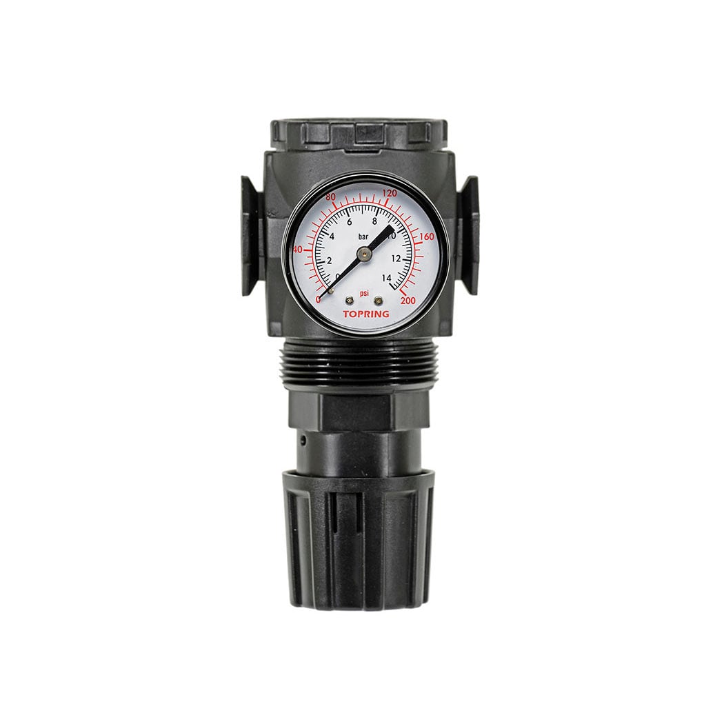 TOPRING 50.325A - Zinc Regulator 0 to 125 PSI 1/4 (F) NPT S50 MODULAIR 300