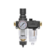 TOPRING 50.620A - 5 Micron Filter Regulator 0 to 125 PSI and Lubricator 1/4 (F) NPT S50 MODULAIR 200