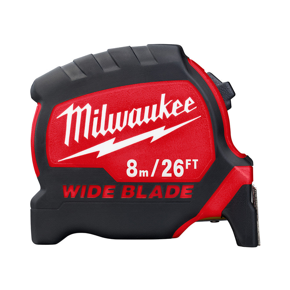 Milwaukee 48-22-0226 - Milwaukee 48-22-0226 8M/26Ft Wide Blade Tape Measure (View 1)
