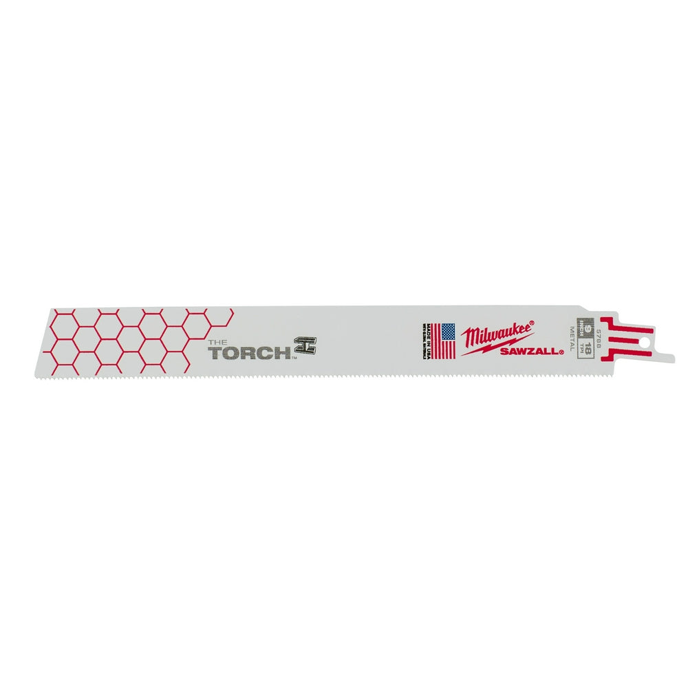 Milwaukee 48-01-7788 - 9" 18 TPI The Torch™ SAWZALL® Blades (100 Pk)