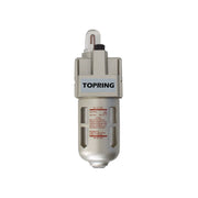 TOPRING 51.230 - Lubricator with Polycarbonate Bowl 1/4 (F) NPT S51 AIRFLO 200