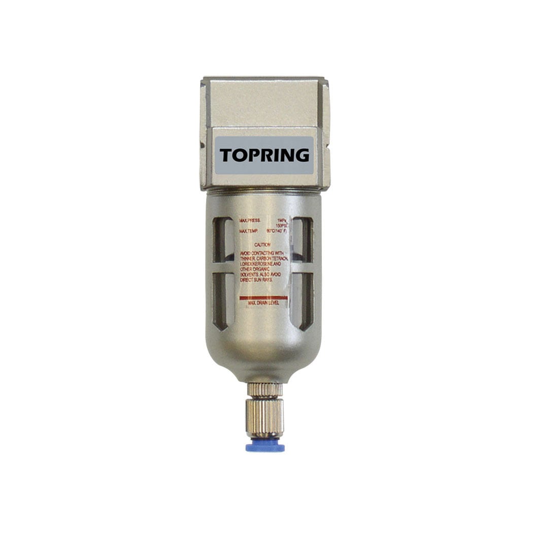 TOPRING 51.260 - 5 Micron Filter With Polycarbonate Bowl 1/4 (F) NPT S51 AIRFLO 200