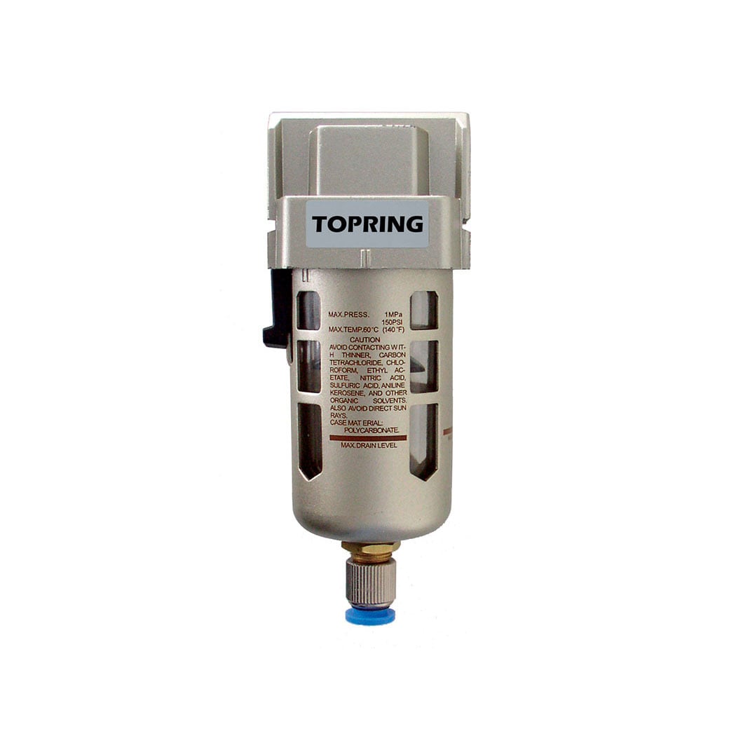 TOPRING 51.360 - 5 Micron Filter With Polycarbonate Bowl 1/4 (F) NPT S51 AIRFLO 300