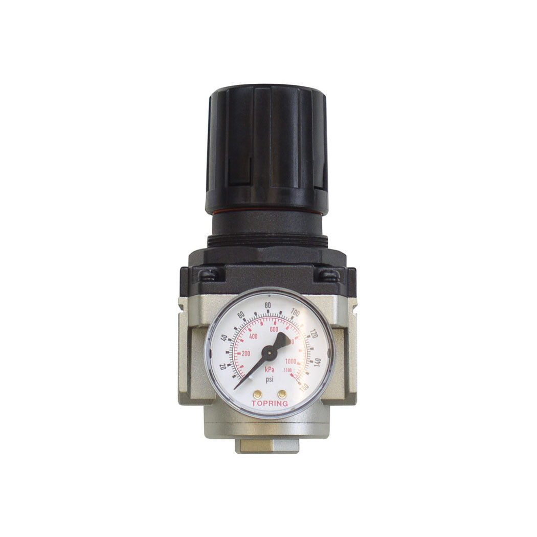 TOPRING 51.440 - Aluminum Regulator 5 to 125 PSI 3/8 (F) NPT S51 AIRFLO 400