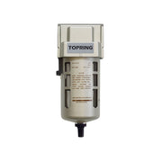 TOPRING 51.466 - 5 Micron Filter With Polycarbonate Bowl 1/2 (F) NPT S51 AIRFLO 400