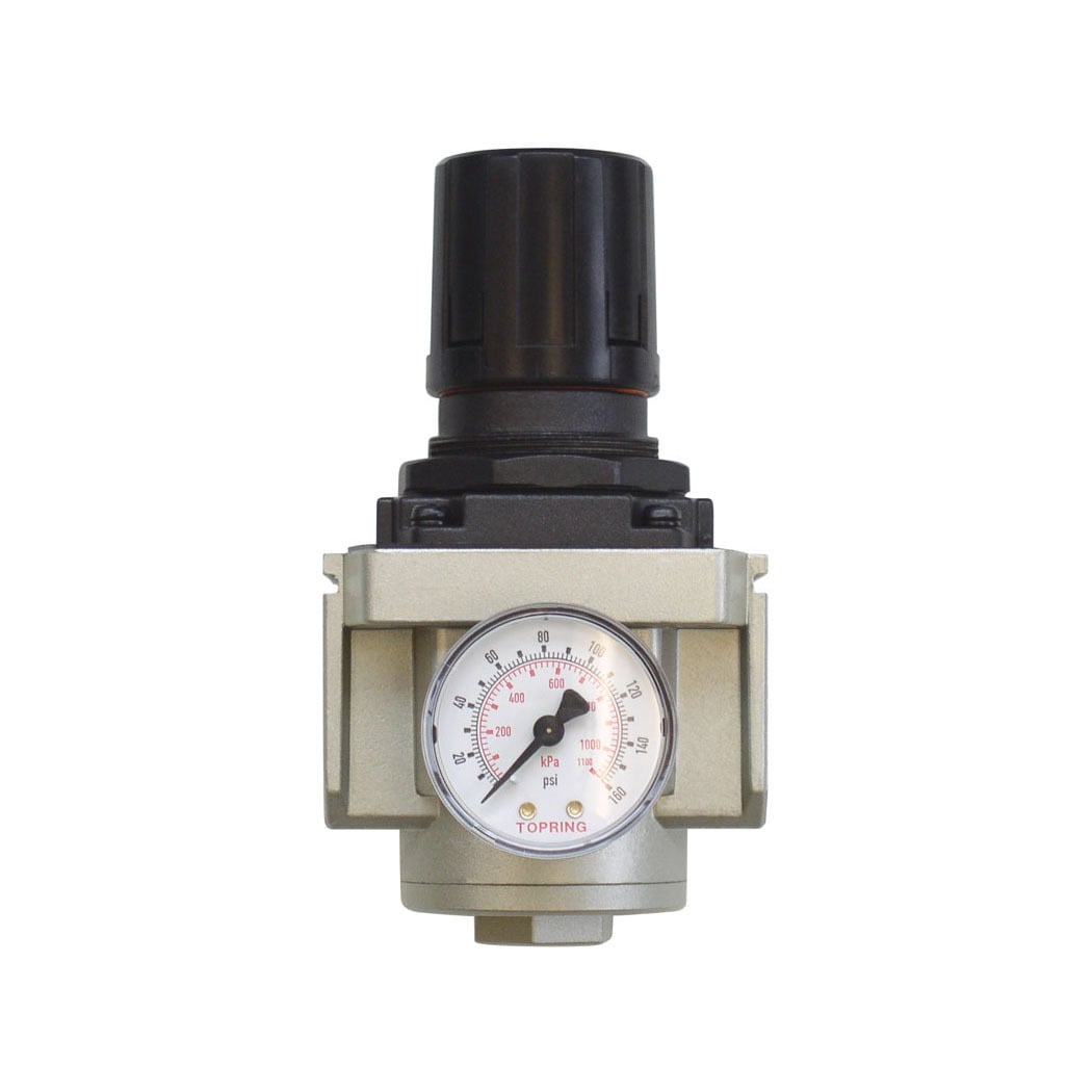 TOPRING 51.536 - Aluminum Regulator 5 to 125 PSI 3/4 (F) NPT S51 AIRFLO 450
