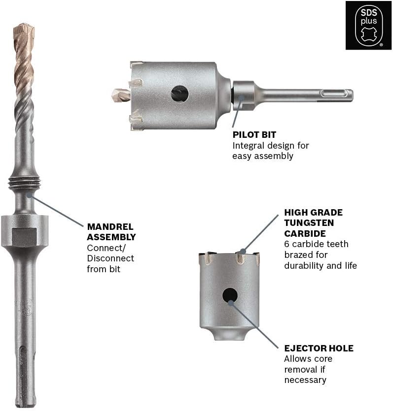 Bosch T3926SC - Rallonge SDS-plus 13" 