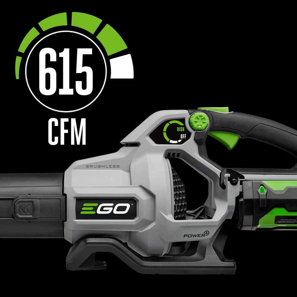 EGO LB6150 Power+ 615 CFM Variable-Speed 56V Lithium-Ion Cordless Leaf Blower