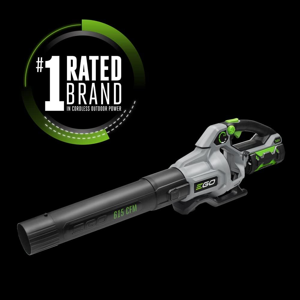 EGO LB6150 Power+ 615 CFM Variable-Speed 56V Lithium-Ion Cordless Leaf Blower