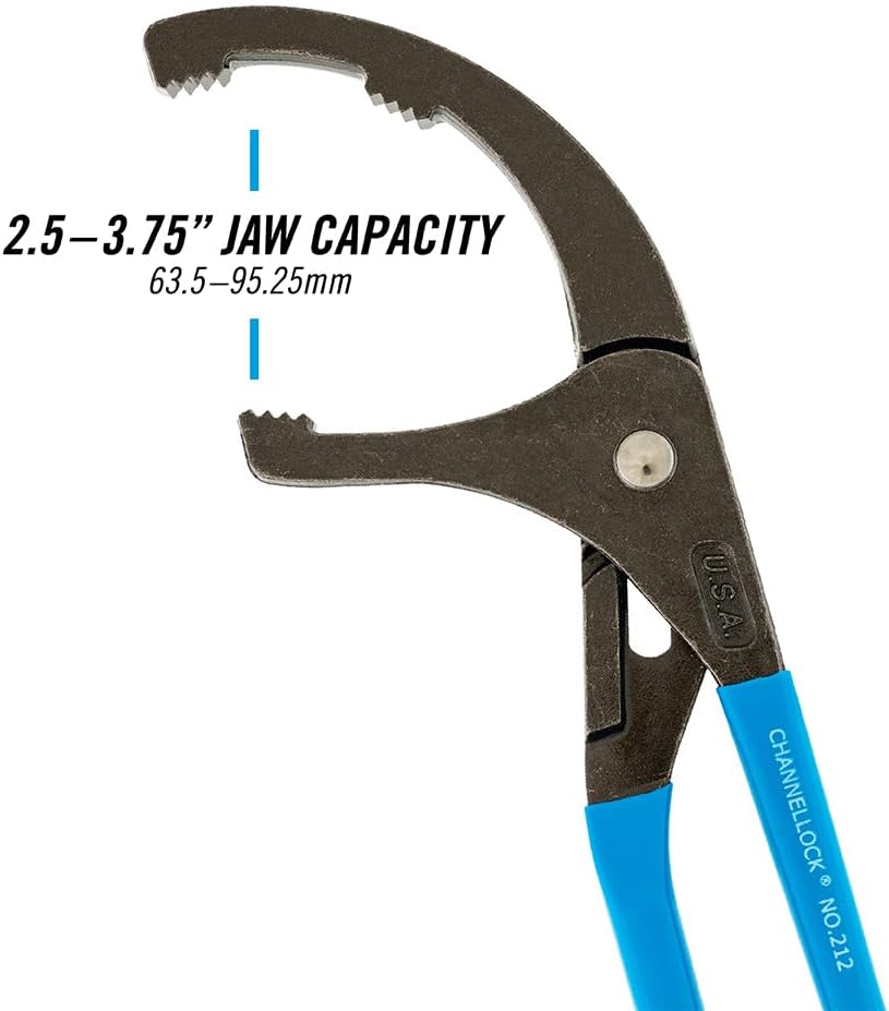 ChannelLock 212 - 12" Oil Filter Pliers