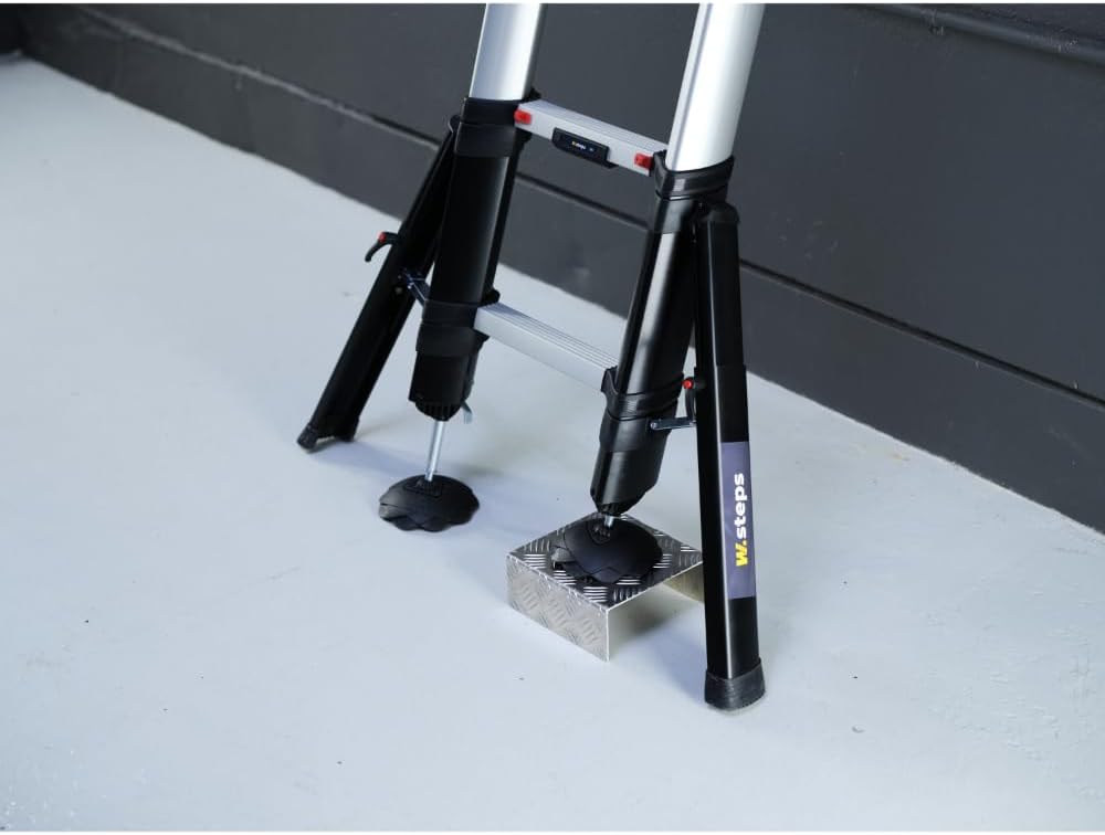 W.Steps 9190-205 Adjustable Safety Feet for PRIME & RESCUE Telescopic Ladders - Pair