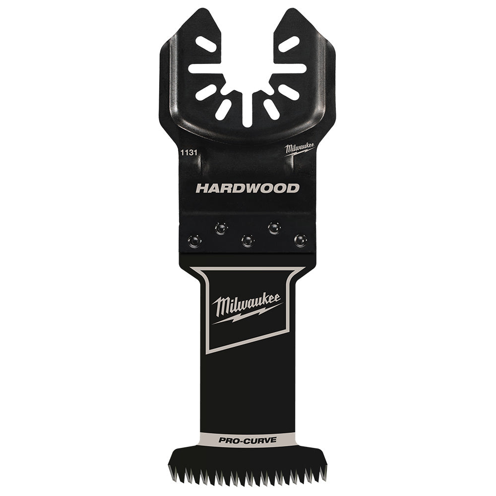 Milwaukee 49-25-1153 - OPEN-LOK™ 2-1/2" HCS Japanese Tooth PRO-CURVE™ Hardwood Multi-Tool Blades 3PK