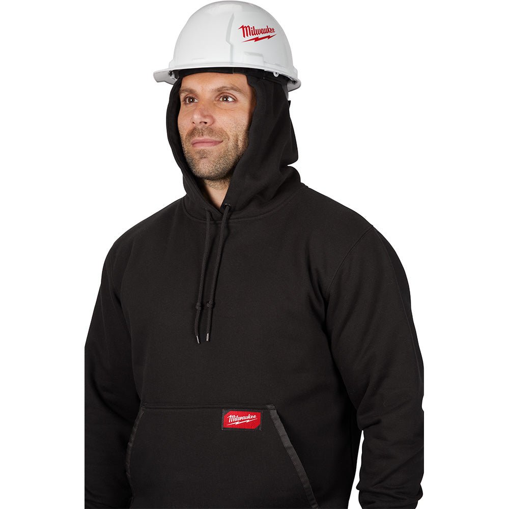 Milwaukee 350B-XL - Robuster Kapuzenpullover - Schwarz XL