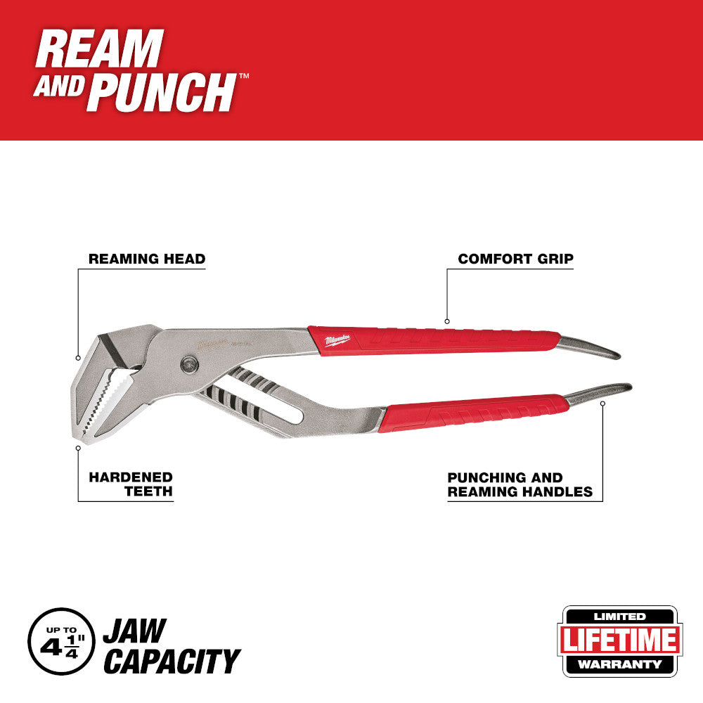 Milwaukee 48-22-6316 - 16 in. Straight-Jaw Pliers