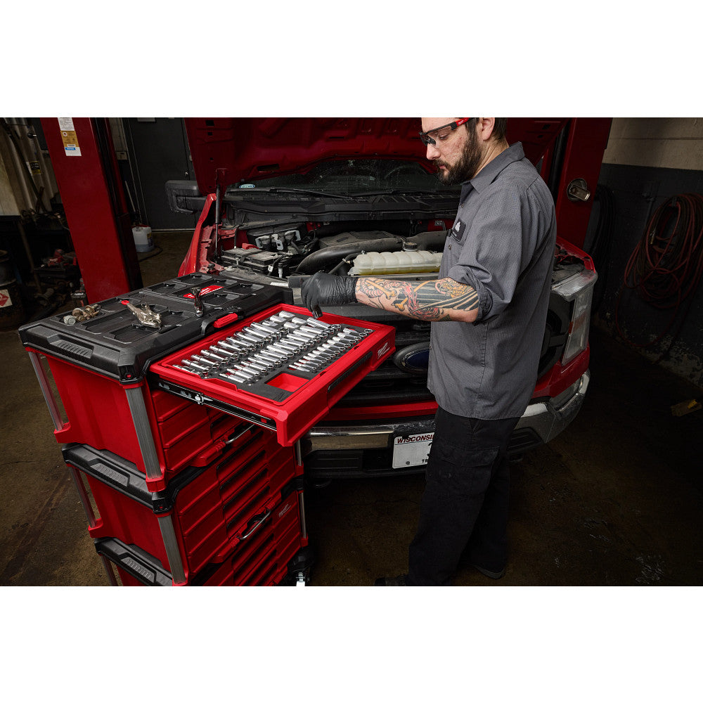 MILWAUKEE 48-22-9491 242pc Metric & SAE Socket Set