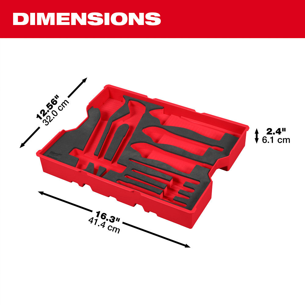 MILWAUKEE 48-22-0160 9pc Pliers & Wrench Set w/Foam