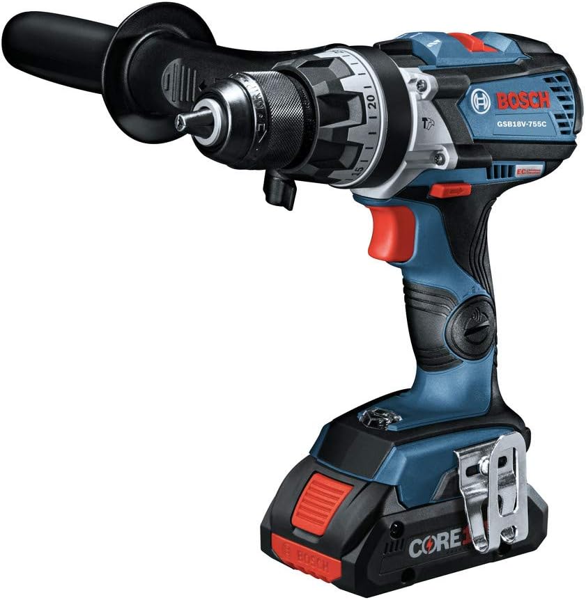 Bosch GXL18V-224B25 - Ensemble perceuse-visseuse à percussion et marteau perforateur 18 V sans balais de qualité supérieure