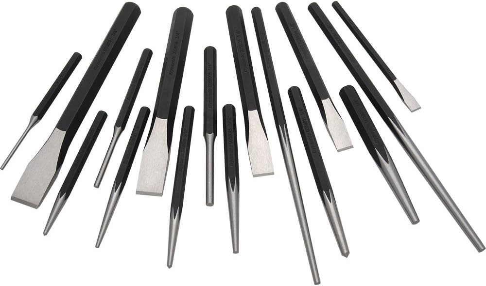 Dynamic  GT-D058203  -  Dynamic 16pc Punch & Chisel Set