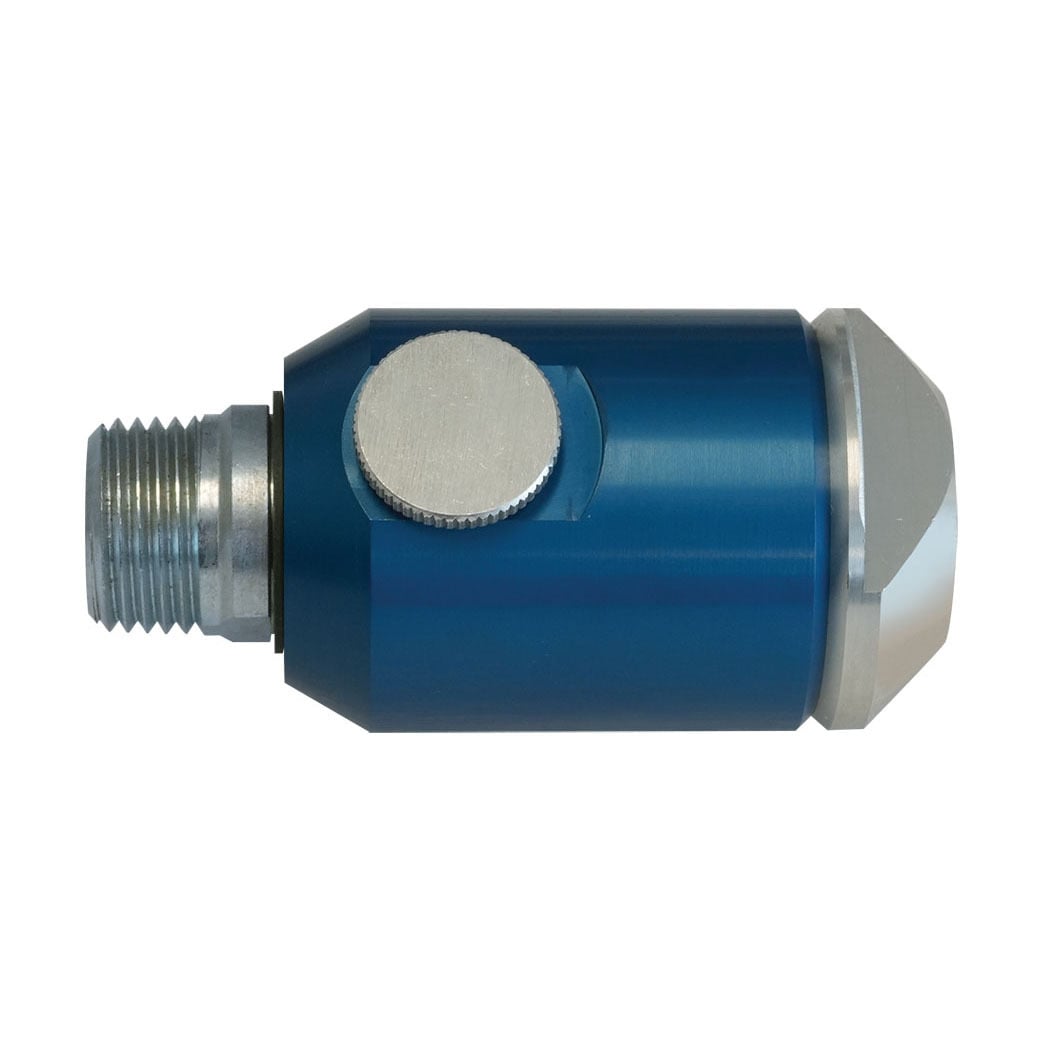 TOPRING 62.118 - Aluminum In-Line Lubricator for Air Tools 1/2 (F) to 1/2 (M) NPT