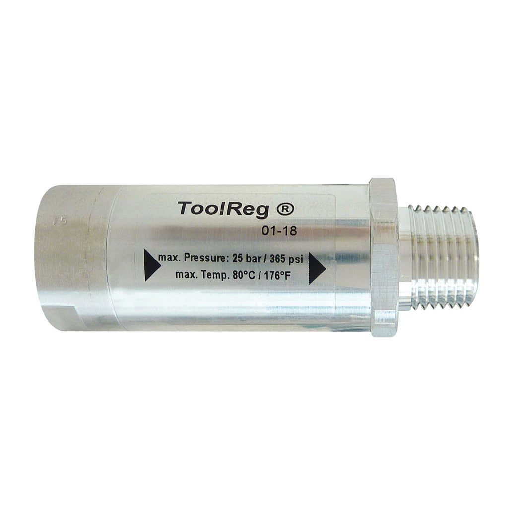 TOPRING 62.221.02 - Aluminum Preset Pressure Regulator 29 PSI 1/4 (F) to 1/4 (M) NPT TOOLREG