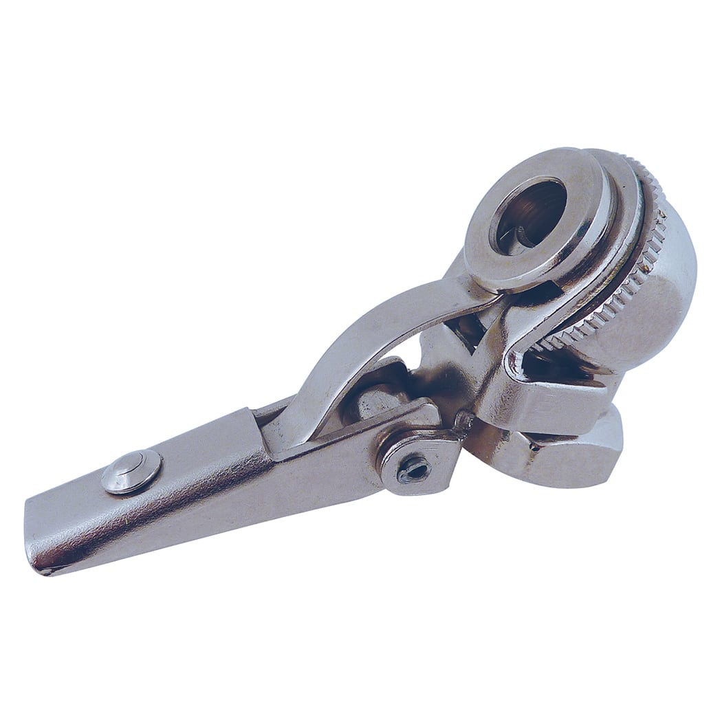 TOPRING 63.110C - Clip-on Air Chuck With Hexagonal Base 1/4 (F) NPT