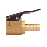 TOPRING 63.205C - Clip-on Straight Air Chuck With 1/4 Hose Barb