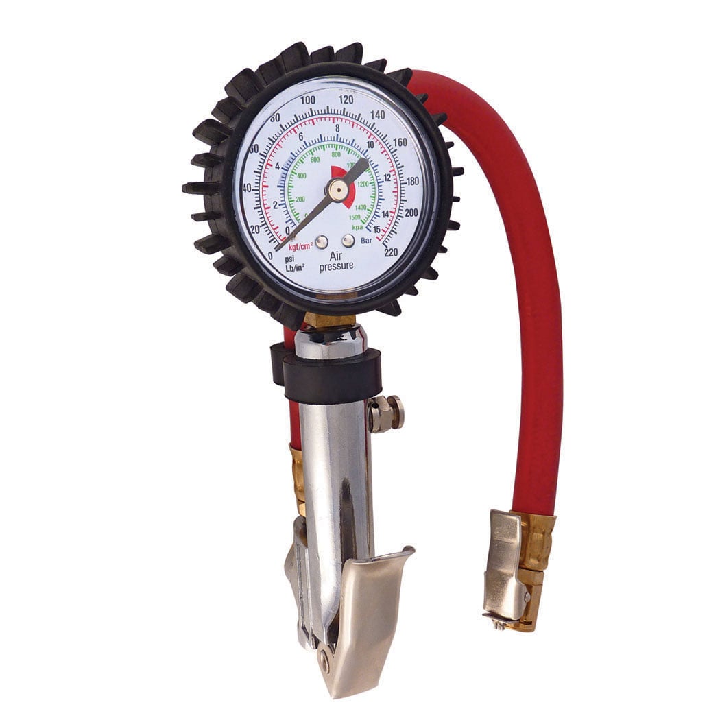 TOPRING 63.659C - Tire Inflation Gauge 10 to 220 PSI