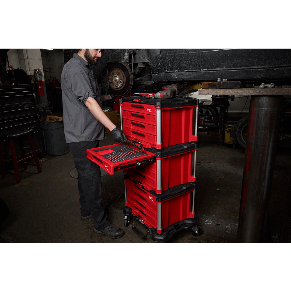 MILWAUKEE 48-22-9492 60pc MM & SAE Combo Wrench Set